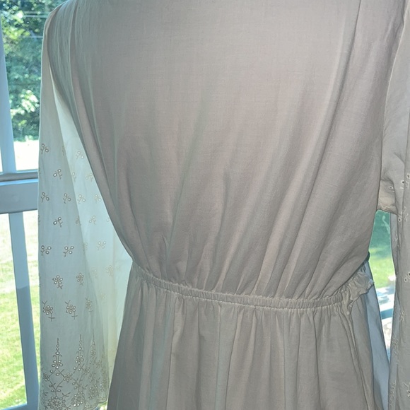 Karen by Karen Kane Ivory Eyelet Dress or Tunic - Picture 7 of 10